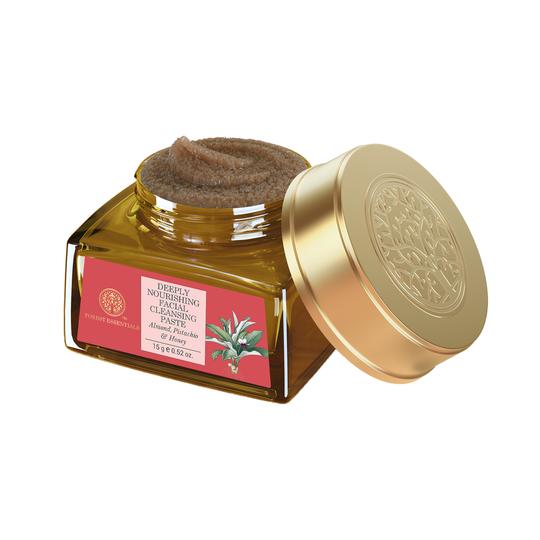 Forest Essentials Almond Pistachio & Honey Deeply Nourishing Facial Cleansing Paste (15g)