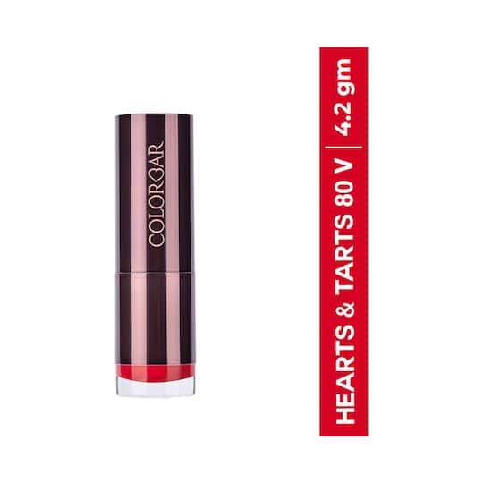 Colorbar Velvet Matte Lipstick - 80 Hearts & Tarts (4.2g)
