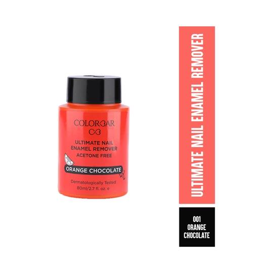 Colorbar Ultimate Nail Enamel Remover - 001 Orange Chocolate (80ml)