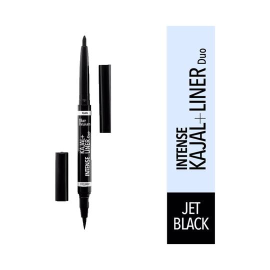 Blue Heaven Intense Duo Eye Kajal + Liner - Black (1g)