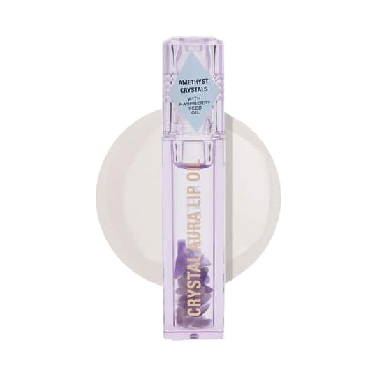 Makeup Revolution Crystal Aura Lip Oil - Amethyst (2.5ml)