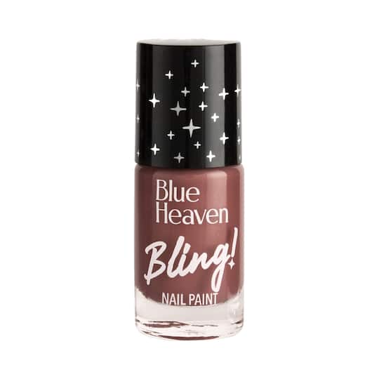 Blue Heaven Bling Nail Paint - 15 Truffle Brown (8ml)