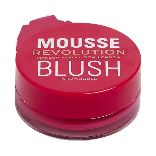 Makeup Revolution Mousse Blusher - Juicy Fuchsia Pink (6g)