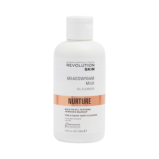 Makeup Revolution Skincare Meadowfoam Milk Oil Cleanser (200ml)