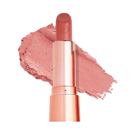 Makeup Revolution Satin Kiss Lipstick - Icon Nude (3.5g)