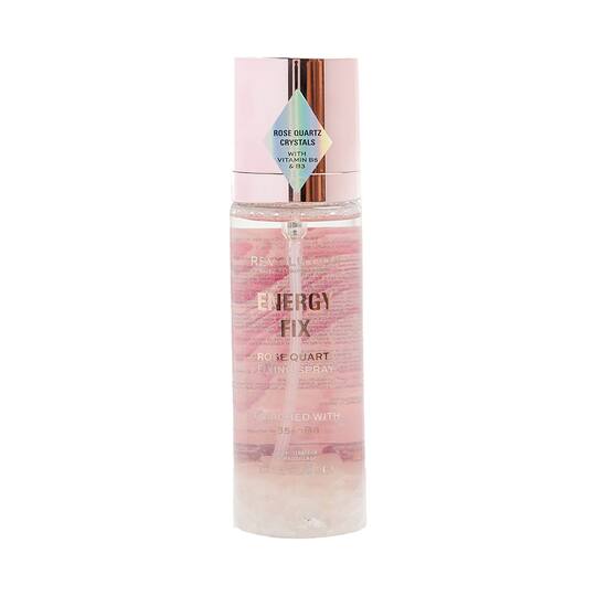 Makeup Revolution Crystal Aura Fixing Spray Energy Fix Rose Quartz - Transparent (85ml)