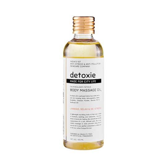 Detoxie Calming & Anti-Fatigue Body Massage Oil (100ml)