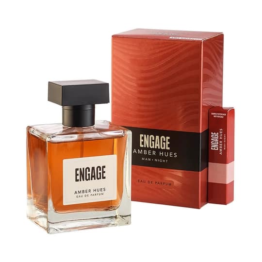 Engage Amber Hues Eau De Parfum With Free Tester (2Pcs)