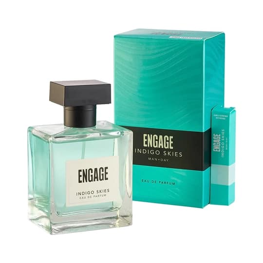 Engage Indigo Skies Eau De Parfum With Free Tester (2Pcs)