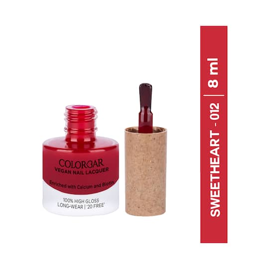 Colorbar Vegan Nail Lacquer - 012 Sweetheart (8 ml)