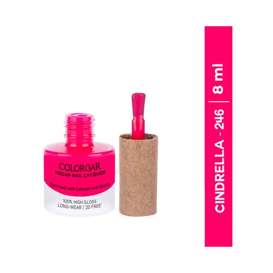 Colorbar Vegan Nail Lacquer - 246 Cinderella (8 ml)