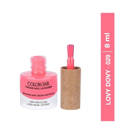 Colorbar Vegan Nail Lacquer - 029 Lovy Dovy (8 ml)