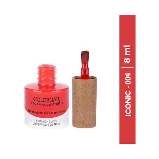 Colorbar Vegan Nail Lacquer - 004 Iconic (8ml)