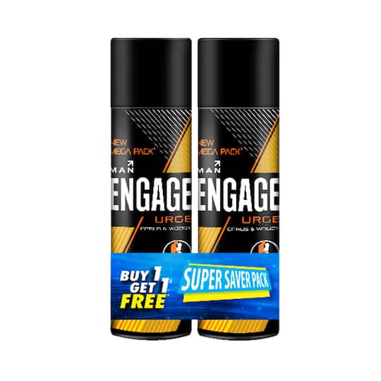 Engage Urge Deodorant Spray Combo For Men (2Pcs)