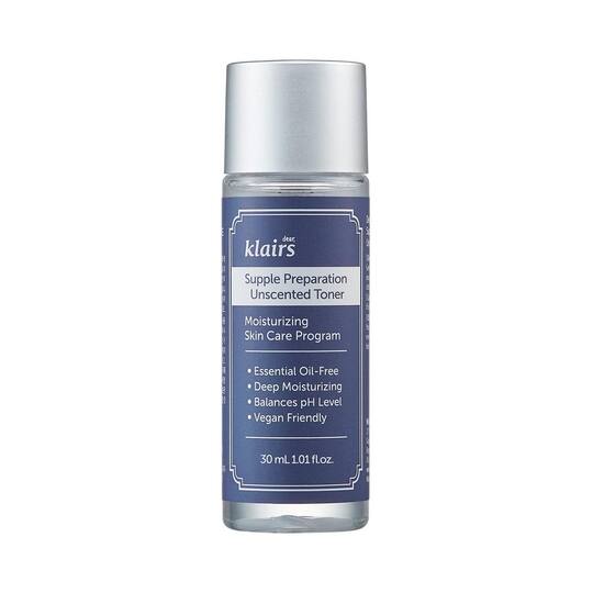 Klairs Supple Preparation Unscented Toner Mini (30ml)