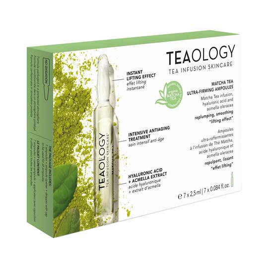 Teaology Matcha Tea Ultra-Firming Ampoules - (7 Pcs)