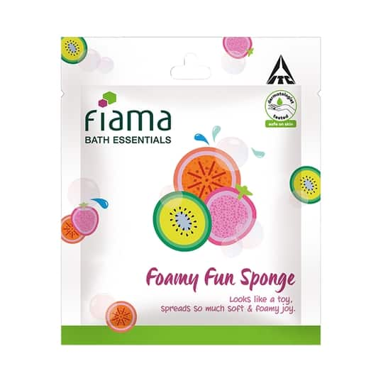 Fiama Bath Essential Foamy Fun Sponge - Multi-Color