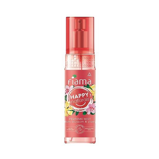 Fiama Happy Naturals Plum Blossom & Ylang Perfume Mist (120ml)