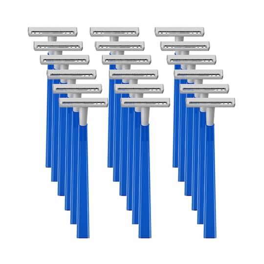 Zlade Eazyglide II Twin Blade Razor For Men - Multicolour (18Pcs)