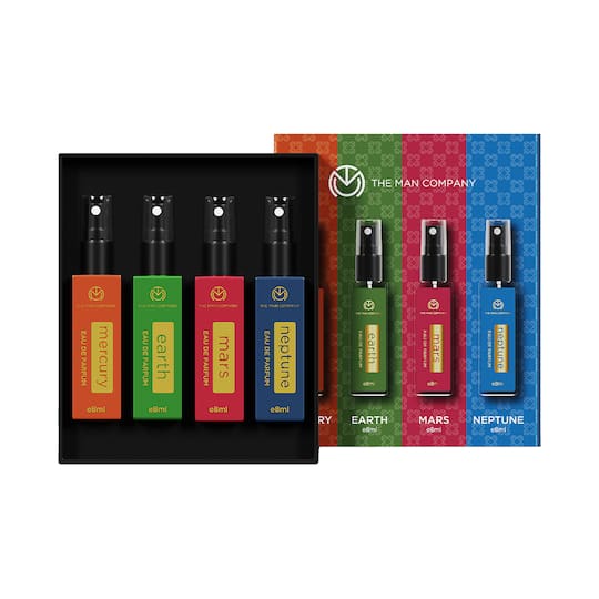 The Man Company Pocket Perfume Gift Set For Men (4Pcs)