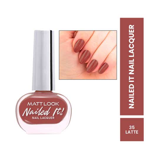Matt Look Nailed It Nail Lacquer - 34 Toasted (10ml)
