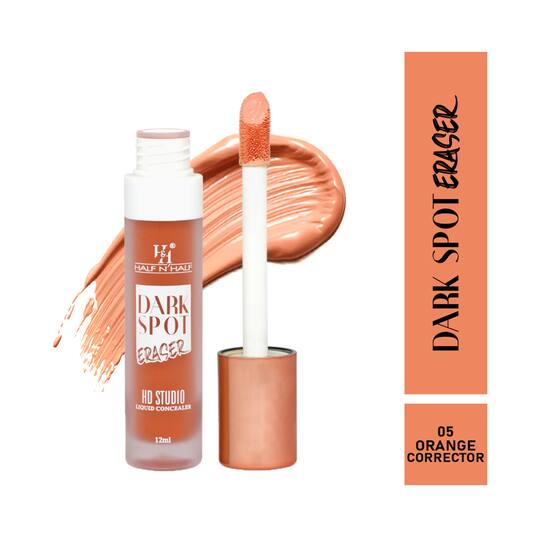 Half N Half Dark Spot Eraser HD Liquid Concealer - 05 Orange (12ml)