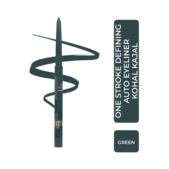 Half N Half One Stroke Defining Auto Eyeliner Kohl Kajal - 12 Bottle Green (0.3g)