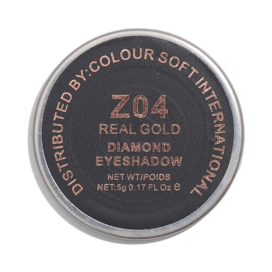 Europe Girl Diamond Eyeshadow Refill Pan - 04 Real Gold (5g)