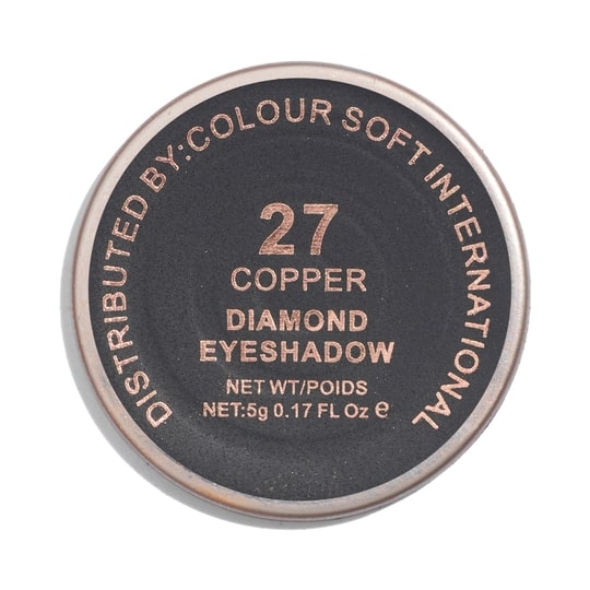 Europe Girl Diamond Eyeshadow Refill Pan - 27 Copper (5g)