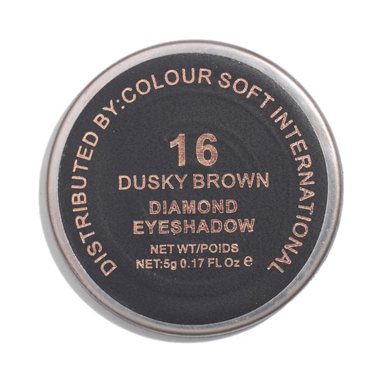 Europe Girl Diamond Eyeshadow Refill Pan - 16 Dusky Brown (5g)