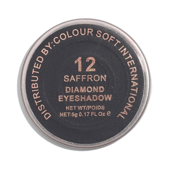 Europe Girl Diamond Eyeshadow Refill Pan - 12 Saffron (5g)