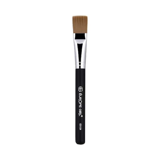 Europe Girl 124 Foundation Brush - Black & Silver
