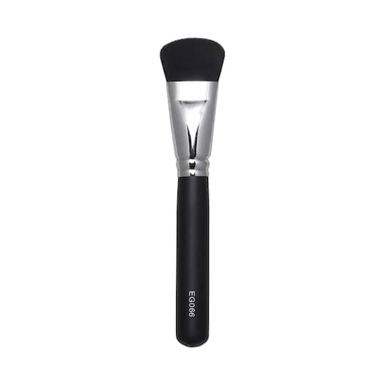Europe Girl 66 Foundation Brush - Black & Silver