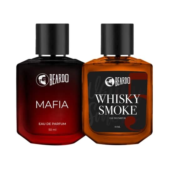 Beardo Whisky Smoke & Mafia Eau De Parfum Combo (2pcs)