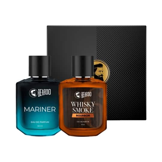 Beardo Whisky Smoke Bourbon & Mariner Eau De Parfum Combo (2pcs)