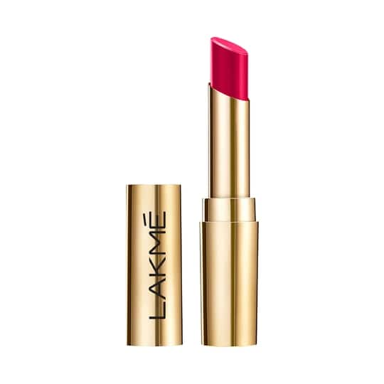 Lakme Glitterati Shine Lipstick - Pink Rose (3.4g)