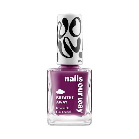 Nails Our Way Breathe Away Nail Enamel - Ultraviolet (10 ml)