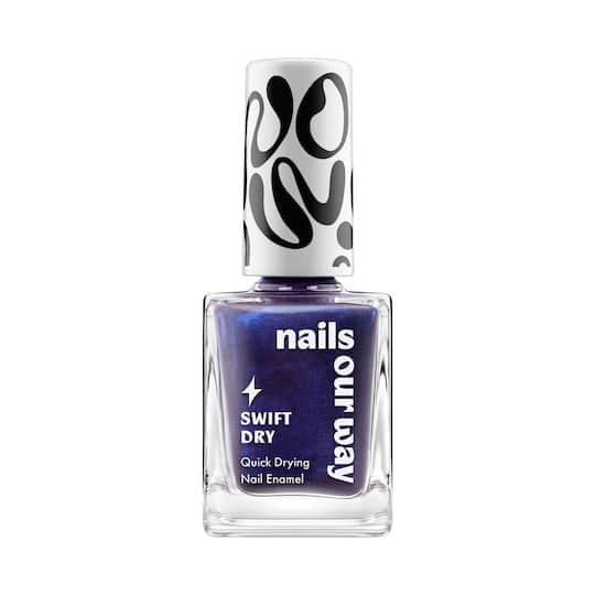 Nails Our Way Swift Dry Nail Enamel - Indigo Infusion (10 ml)