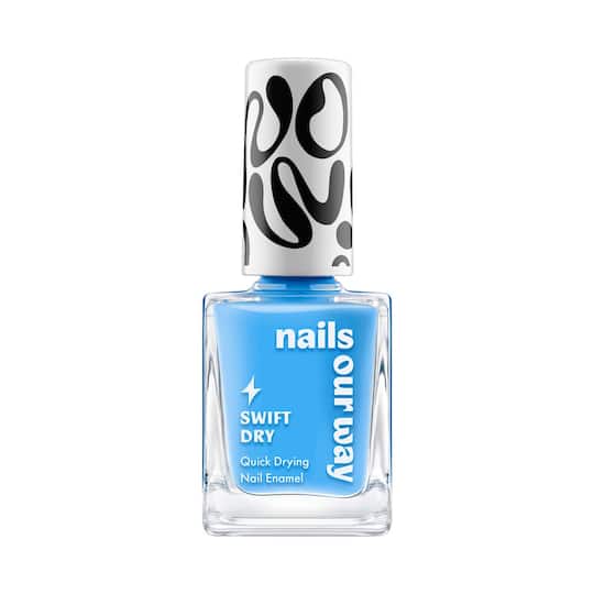 Nails Our Way Swift Dry Nail Enamel - Smurf's Up (10 ml)