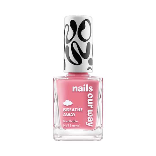 Nails Our Way Breathe Away Nail Enamel - Peony (10 ml)
