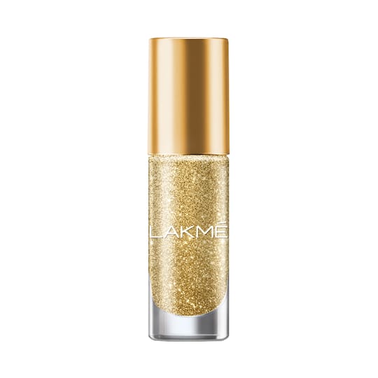 Lakme Glitterati Nail Paints - Golden Glow (6ml)