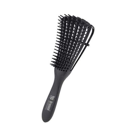 Bronson Professional Wet And Dry Hair Detangler Hair Brush With Spacing Clip