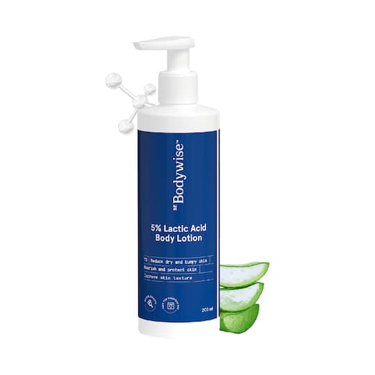 Be Bodywise 5% Lactic Acid Body Lotion For Even Skin Texture (200ml)