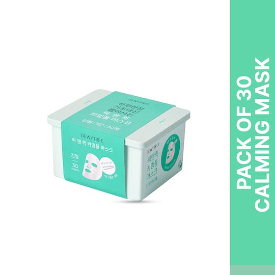 Dewytree Pick and Quick Calming Full Sheet Mask - (30Pcs)