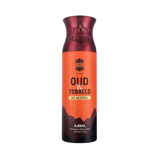 AJMAL Oud Tobacco Non-Alcoholic Deodorant Body Spray (200ml)