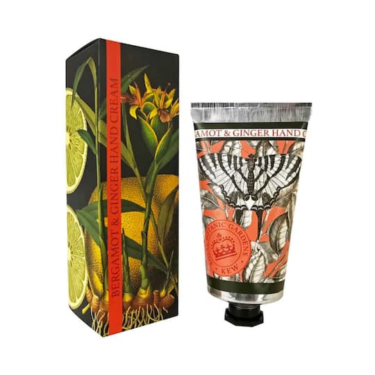 The English Soap Company Royal Botanic Gardens Kew Bergamot & Ginger Hand Cream (75ml)