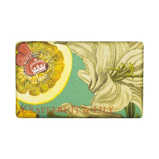 The English Soap Company Royal Botanic Gardens Kew Grapefruit & Lily Soap (240g)