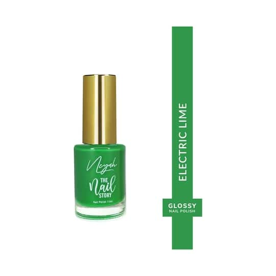 Neyah The Nail Story Nail Paint - 122 Electric Lime (11ml)