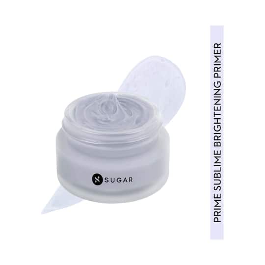 SUGAR Cosmetics Prime Sublime Brightening Primer - White (15g)