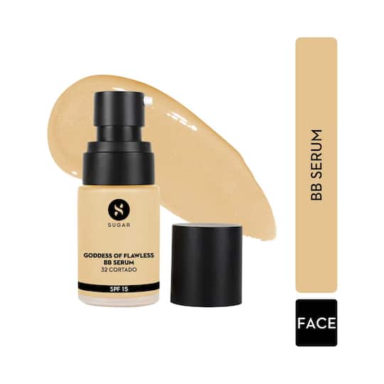 SUGAR Cosmetics Goddess Of Flawless BB Serum SPF 15 - 32 Cortado (25ml)